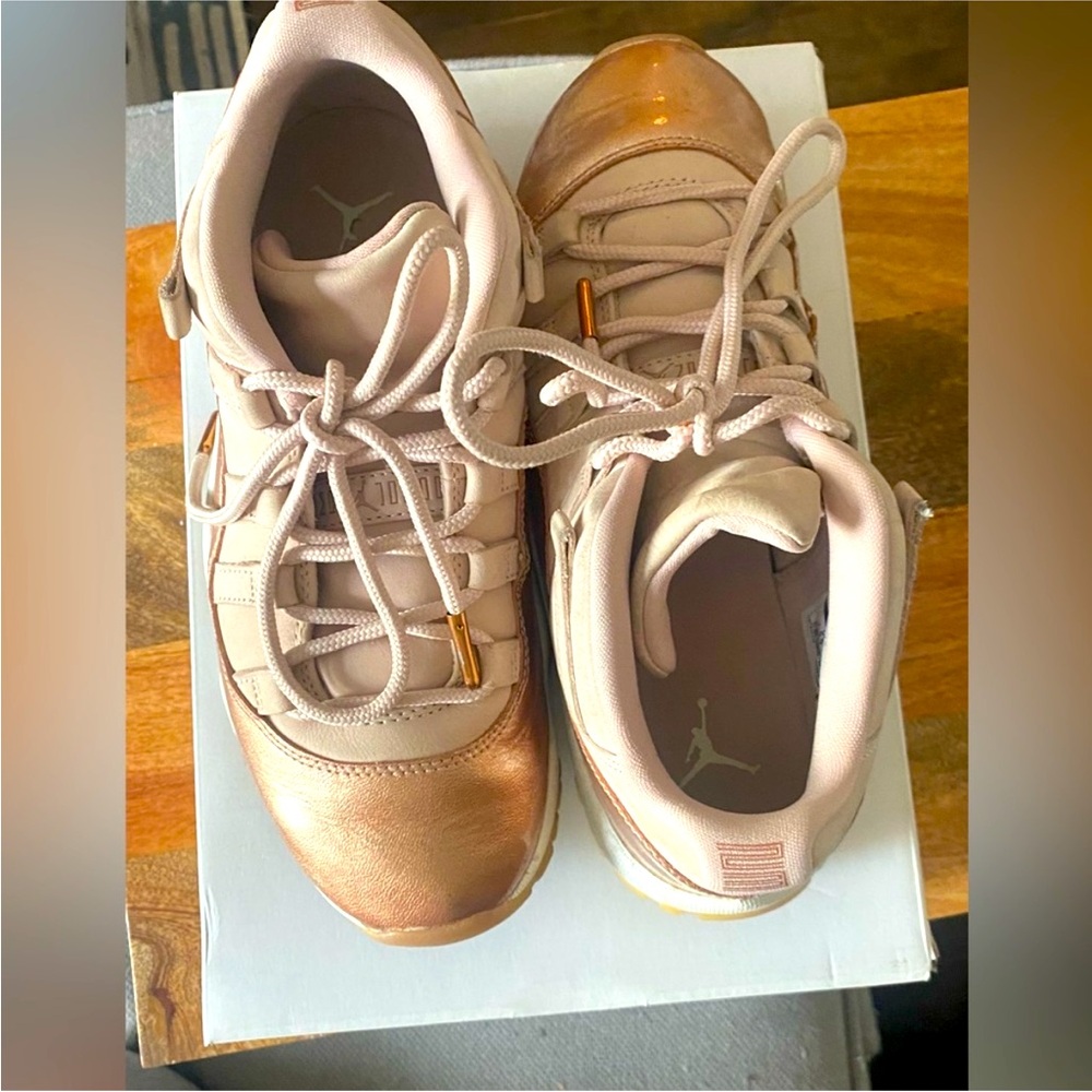 Rose gold Jordans